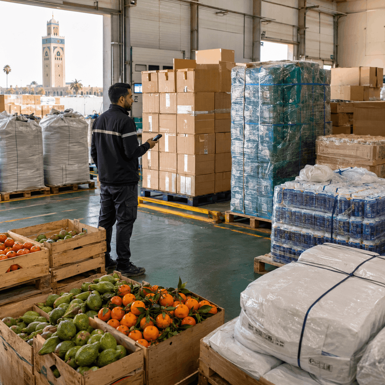Carte stratégique des secteurs logistiques au Maroc